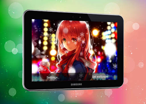 Beautiful Anime Live Wallpaper screenshot 1