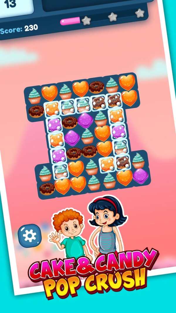 Cake Candy Pop Crush : Match Puzzle Game screenshot 7