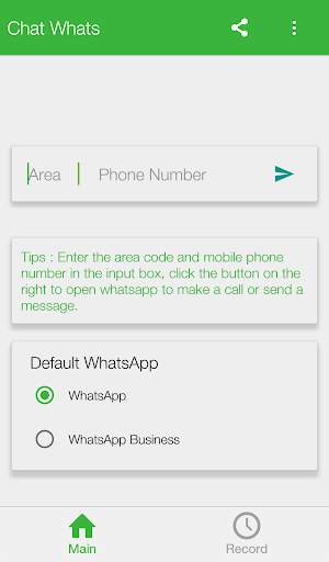 Chat Whats for Whats App - No need your contacts स्क्रीनशॉट 1