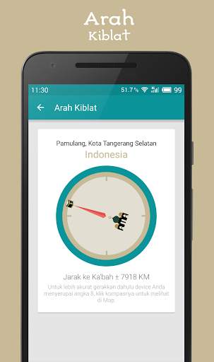 Jadwal Sholat, Kiblat & Adzan screenshot 2