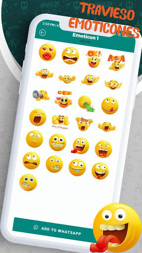 Pegatinas 3d - Nuevas pegatinas para Whatsapp 2020 screenshot 6