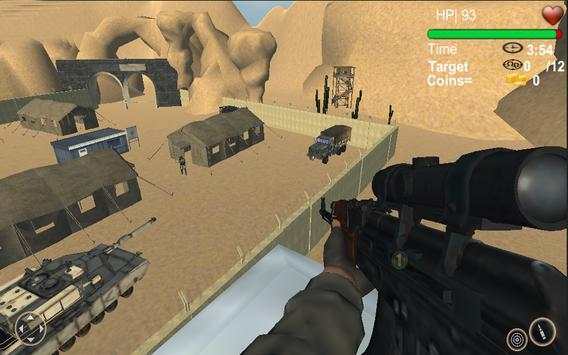 Mountain Sniper Commando Shooting - FPS 3D War screenshot 9