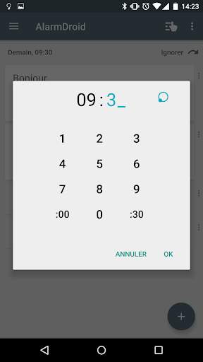 AlarmDroid (réveil) screenshot 5