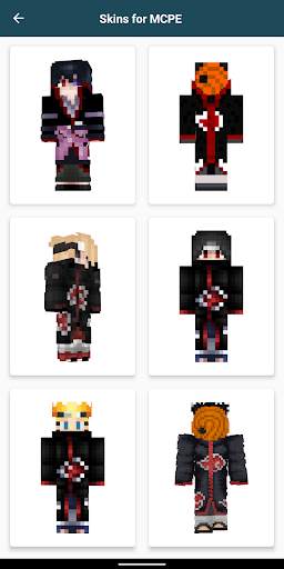 Akatsuki Skin for Minecraft PE screenshot 8