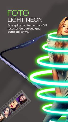 Spiral Photo Editor : Collage & Neon Effects screenshot 1