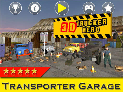 Trucker Hero - 3D Game screenshot 6
