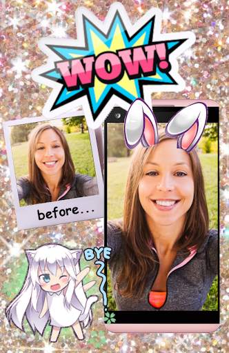 Bunny ears: rabbit face photo editor screenshot 4