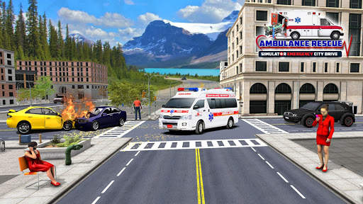Emergency Rescue Ambulance Driving Simulator 2019 screenshot 12