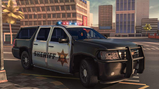Police Spooky Jeep Parking Sim screenshot 4
