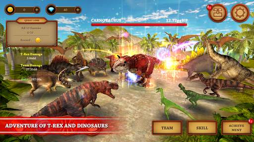 Dinosaur Fighting Evolution 3D screenshot 1