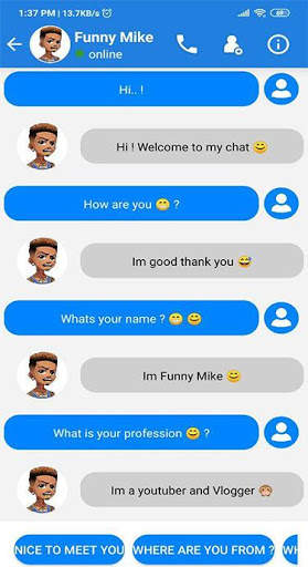 FunnyMike Game Fake Call & Video screenshot 4