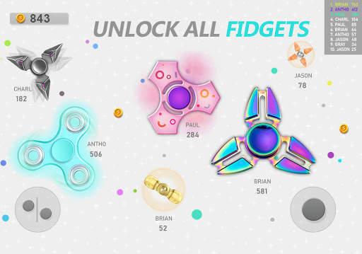 Realtime Fidget Spinner Games screenshot 8