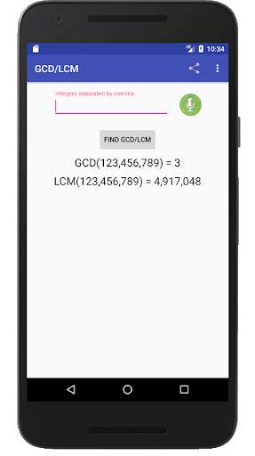 GCD LCM calculator (n numbers) स्क्रीनशॉट 3