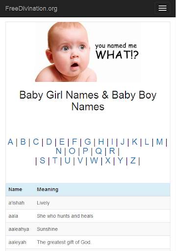 Meaning of Names & Divination screenshot 7