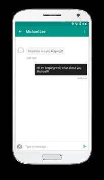 Fire Messenger - Free Online Messenger screenshot 2