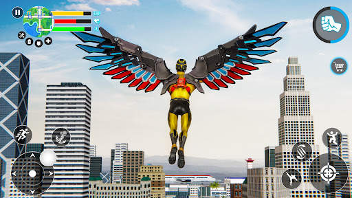 Wing Superhero Shooting Games screenshot 3