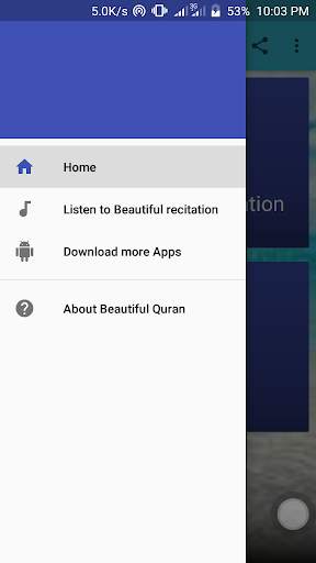 Beautiful Quran Recitation MP3 screenshot 1