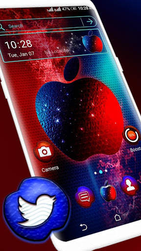 Colorful Apple Launcher Theme screenshot 1