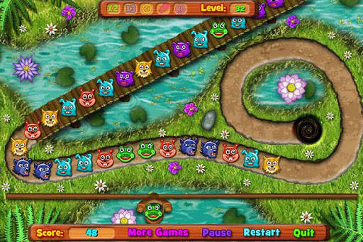 Save Funny Animals - Marble Shooter Match 3 game. screenshot 8