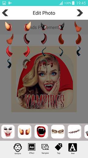 Vampire Face Maker screenshot 4