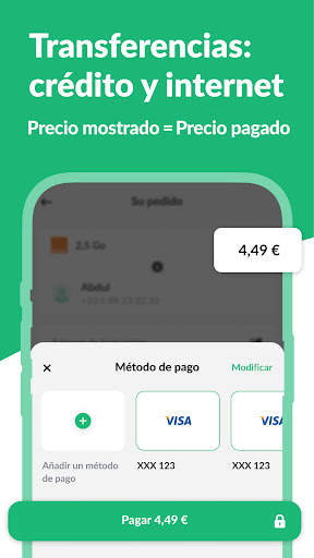 Libon: Llamada y Transferencia screenshot 2