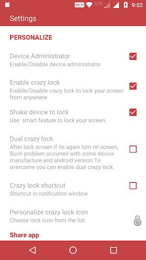 Crazy Lock - A Screen Lock App screenshot 2