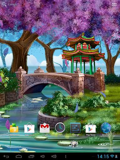 Magic Garden Live Wallpaper 4 تصوير الشاشة