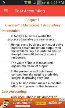 Cost Accounting Tutorials 2018 screenshot 2