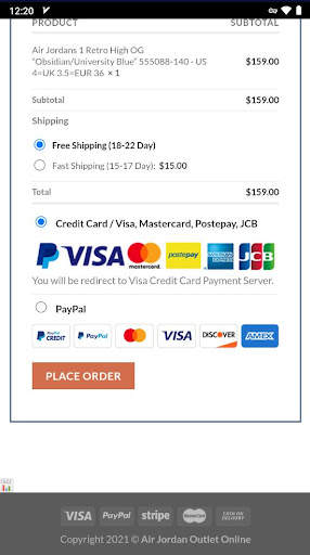 AIR JORDAN SHOP screenshot 8