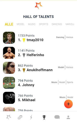 Talents Live screenshot 3