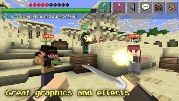 Cops N Crims : Mini Multiplayer FPS Game स्क्रीनशॉट 2