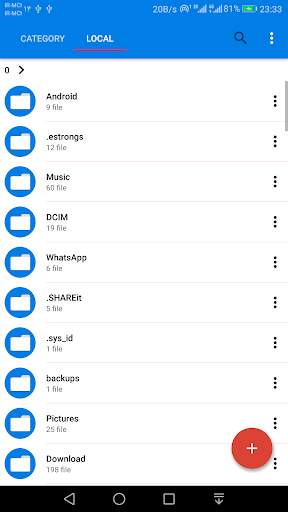 File manager screenshot 2