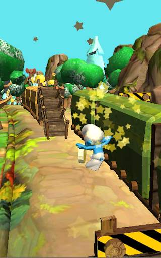 Subway Smurf Dash - Jungle Run Adventure screenshot 8