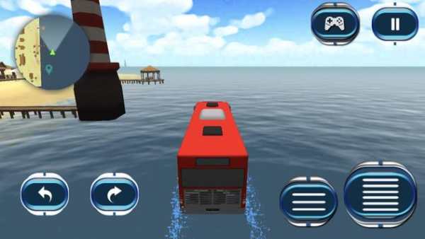 Floating Coach Bus : Public Transport screenshot 2