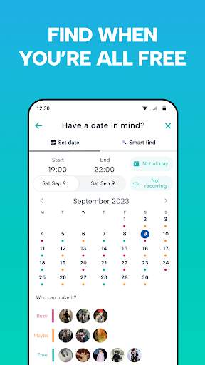 Howbout: Social calendar screenshot 4