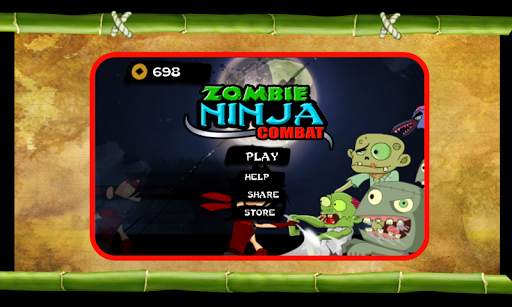 Zombie Ninja tempur screenshot 1