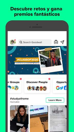 Goodwall - ¡La comunidad de jóvenes talentos! screenshot 1