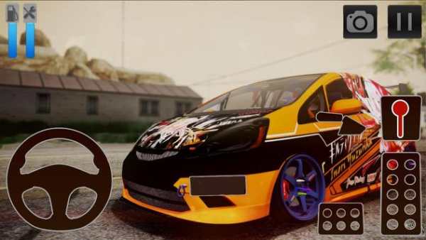 Car Driving Simulator Honda screenshot 2