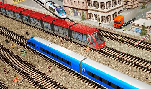 Indian Train City Pro Driving 2 - Train Game screenshot 8