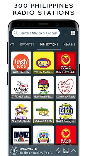 Radio Philippines: FM Radio, Online Radio Stations screenshot 1