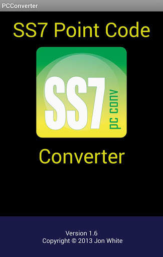 SS7 Point Code Converter screenshot 1