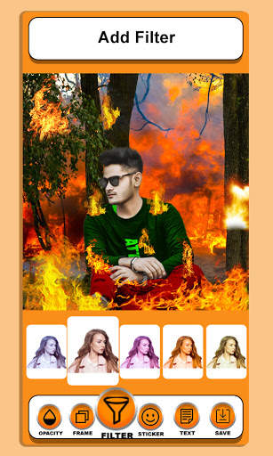 Fire Photo Editor screenshot 2