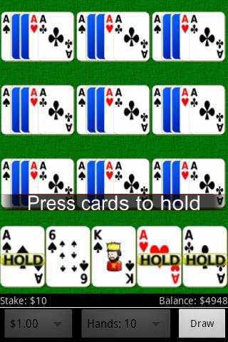 Joker Wild Video Poker screenshot 3