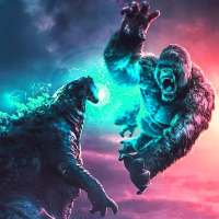 Godzilla Kaiju City King 3D logo