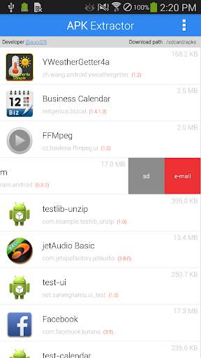 APK Extractor screenshot 2
