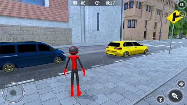 Stickman Crime City Game screenshot 1