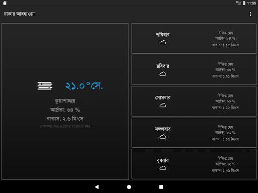 Dhaka City Weather Condition screenshot 4
