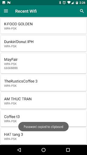 Recent Wifi Viewer (ROOT) screenshot 4