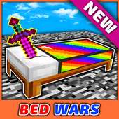 Bed Wars Game in Minecraft PE logo