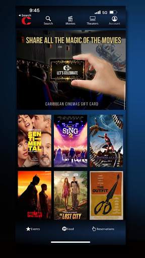 Caribbean Cinemas screenshot 2
